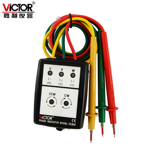 胜利三相交流电相位计相序表VC850A相序测试仪相位表检测仪VC850D