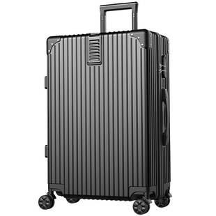 皮箱子2022新款 行李箱女大容量32寸拉杆箱万向轮男24旅行箱28密码