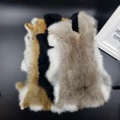 清仓兔皮整张毛皮原料DIY饰品护膝坐垫服装 内胆拍摄背景手机壳料