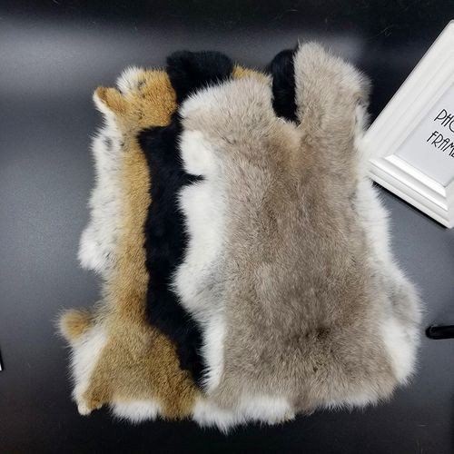 清仓兔皮整张原料diy饰品护膝