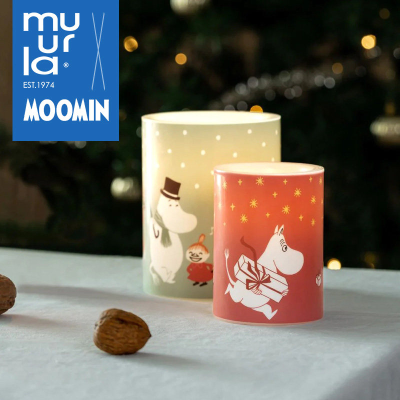 芬兰muurla姆明系列LED蜡烛