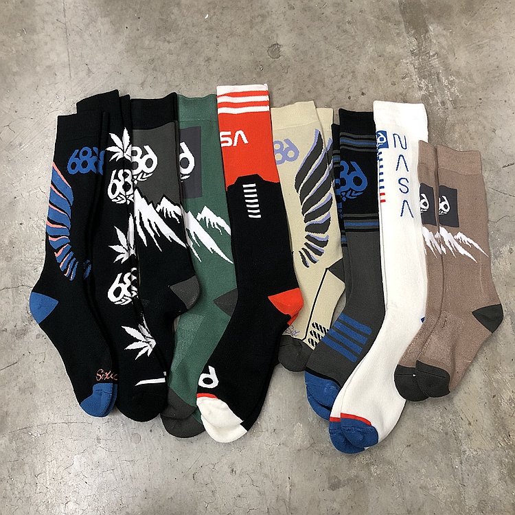 全毛巾加厚滑高筒雪袜