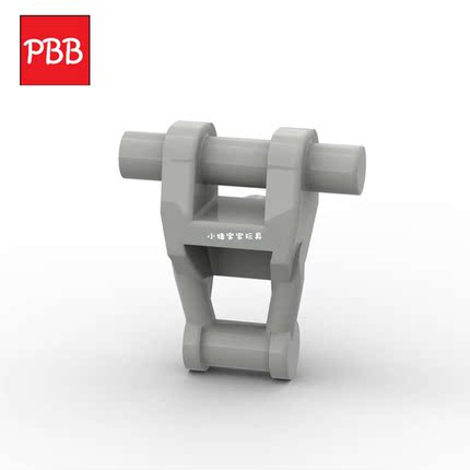 小积木颗粒机械身体骷髅身骨架30375零件MOC科技机器人关节配件