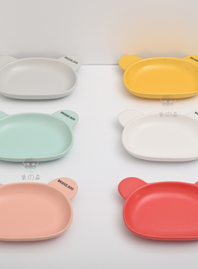 同款Bridgedog 抑菌易清洗宠物罐头碟餐前零食碗环保猫碗狗盘小熊