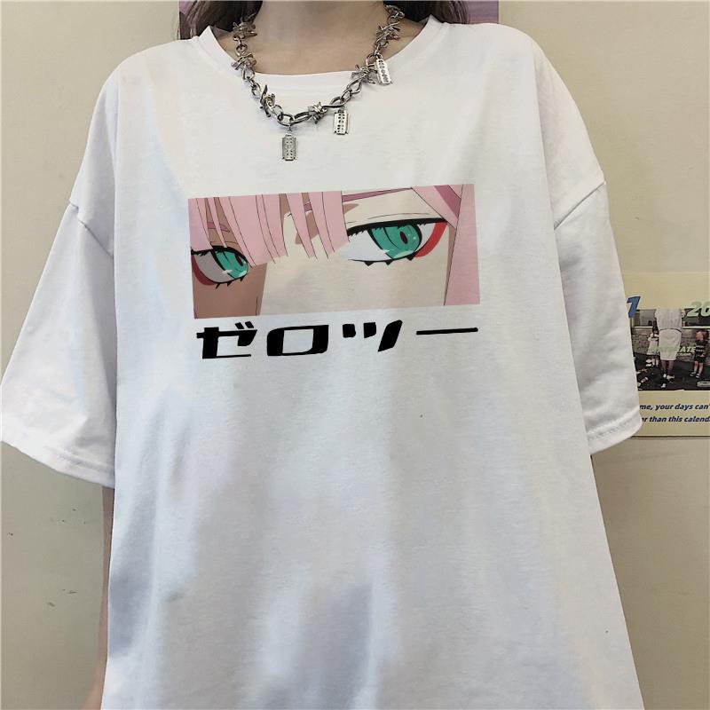 darling国家队02亲爱的弗兰克斯动漫二次元印花男女学生T恤短袖夏