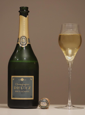 【礼盒装】法国进口蒂姿Deutz经典干型BRUT香槟婚礼起泡葡萄酒