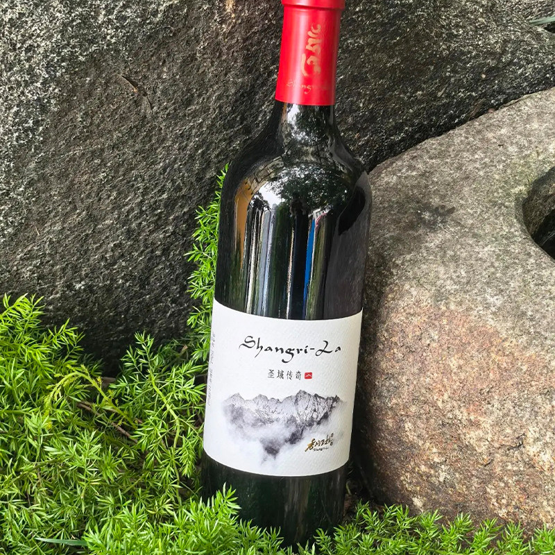云南香格里拉酒庄副牌圣域传奇赤霞珠干红霞多丽干白葡萄酒750ml