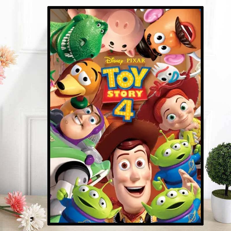 可爱卡通动漫玩具总动员钻石画diy钻石绣学生手工点贴儿童房卧室