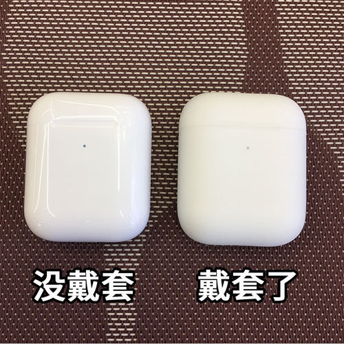 airpods透明硅胶软壳送清洁刷