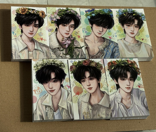 【漫改春日记忆】时代少年团明信片春日记忆饭制小卡七个人周边