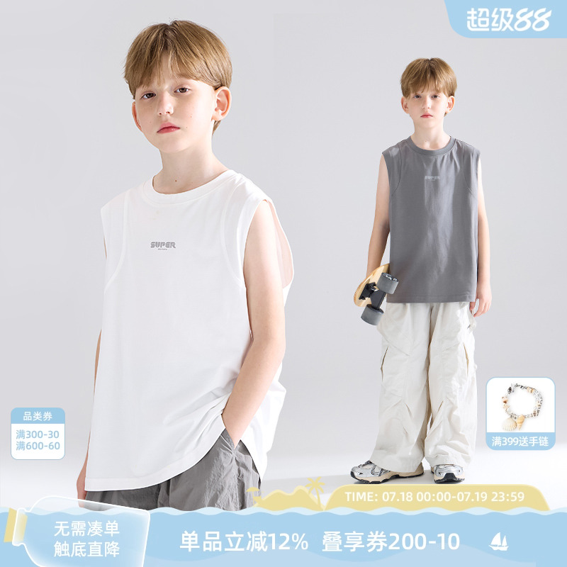 美式街头百搭背心  悠悠闲适夏日