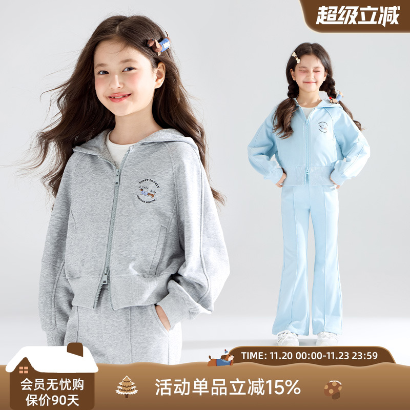 腊肠狗春日航海记   休闲卫衣套装