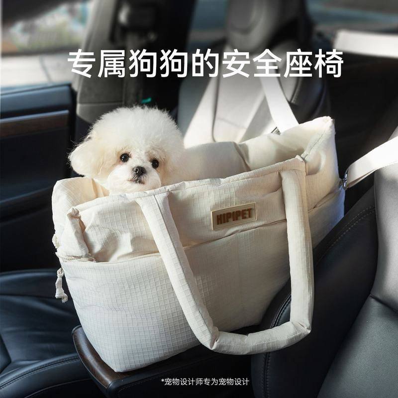 宠物外出包多功能车载泡芙包大容量猫包狗包小型犬安全座椅宠物垫
