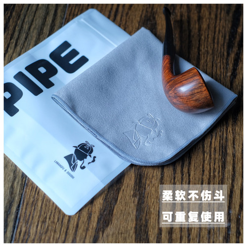 木器烟斗抛光布 文玩手串珠宝保养清洁布 去污增亮专用工具