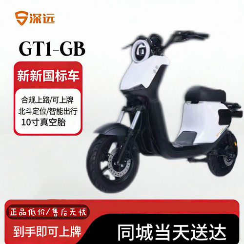 深远gt1-GB新国标电动车亲子代步电瓶车智能小牛同款高续航