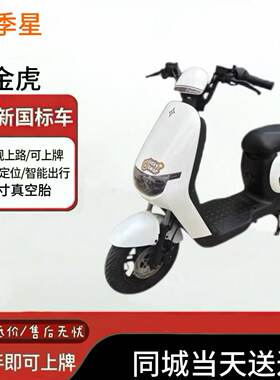 新国标金虎四季星智能电动自行车