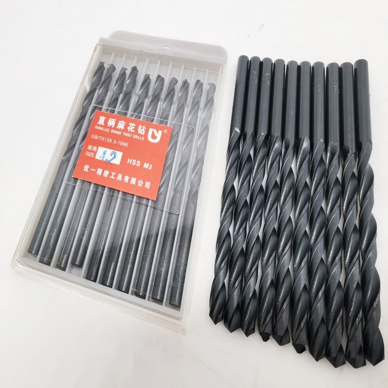 常州优一牌钻头直柄黑