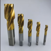 直槽 含钴镀钛管螺纹丝锥 8G3 螺旋槽G 涂层ZG1 PT3 NPT