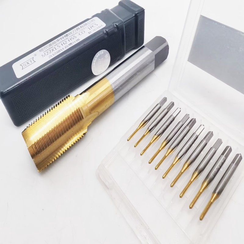 含钴镀钛直槽丝锥m35CO速钢机用丝攻m0.8-m36粗牙细牙 厂家