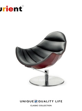 Furient创意设计师家具 shelley chair/雪莱椅 进口牛皮弯板躺椅