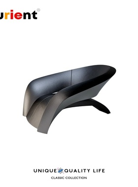 Furient创意设计师家具 yelleer armchair/进口玻璃钢异形休闲椅