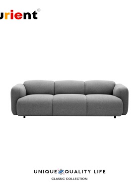 Furient创意设计师家具 swell 3-seater sofa膨胀沙发 懒人沙发