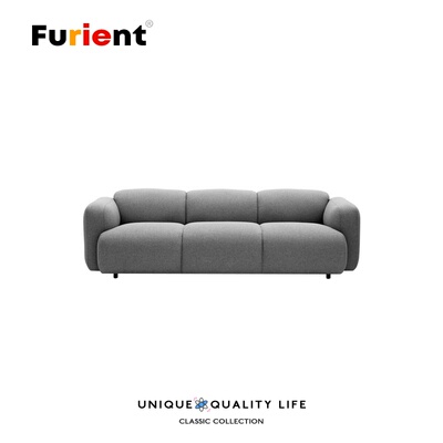 Furient创意设计师家具 swell 3-seater sofa膨胀沙发 懒人沙发