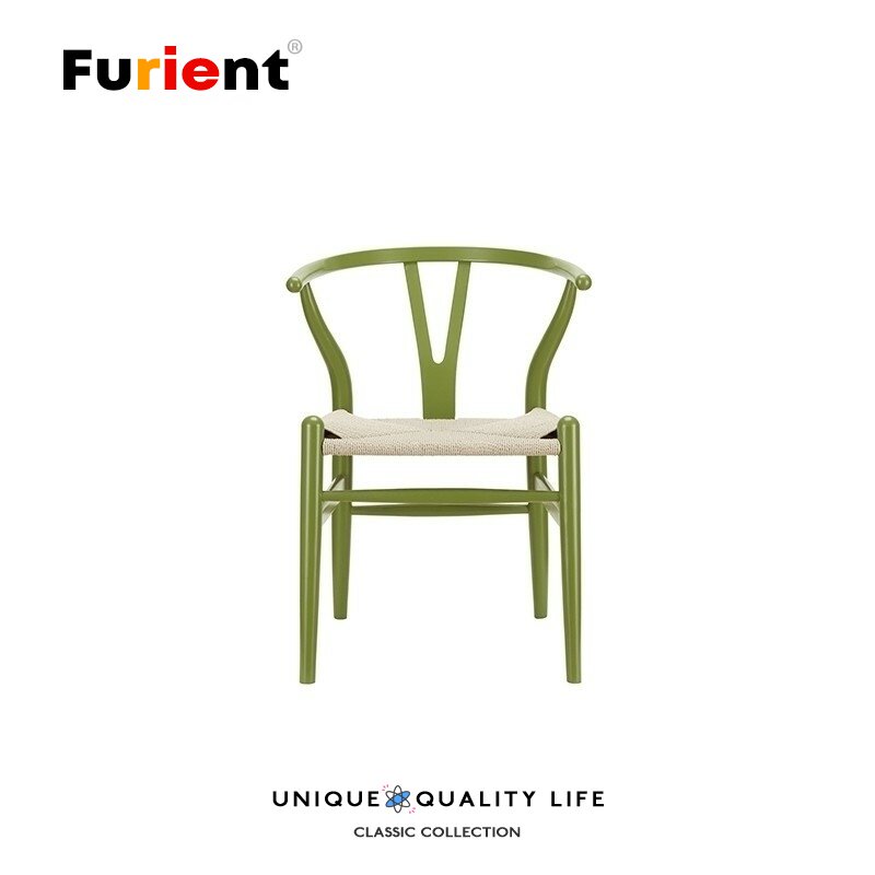 Furient设计师家具 wishbone chair/Y椅中式彩色餐椅 叉骨椅