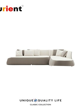 Furient创意设计师家具 fat fat sectional sofa/布艺胖胖沙发