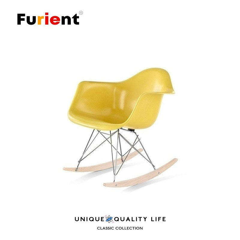 Furient经典设计师家具 eames rocking chair伊姆斯摇椅阳台躺椅
