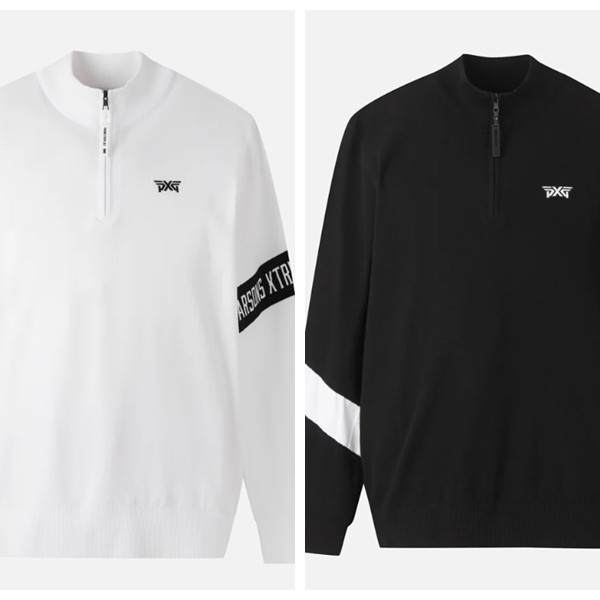 韩国正品代购 26年SS高尔夫 PXG男士半拉链针织衫毛衣PKPPM410121,运动/瑜伽/健身/球迷用品,高尔夫上装,淘宝优惠券,粉丝福利购,淘宝优惠卷