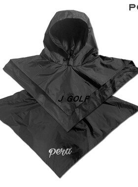 韩国PERA高尔夫多功能户外防雨披肩雨衣雨裙防水围裙
