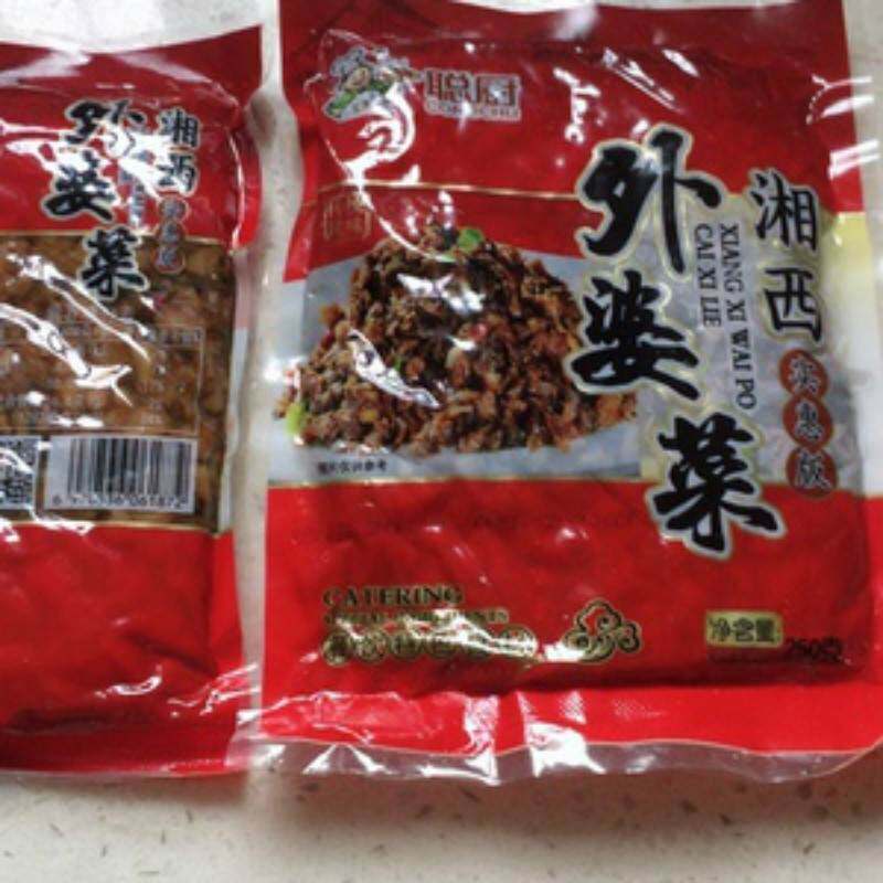 促销聪厨外婆菜2袋湖南湘西特产咸菜微辣免洗半成品美食下饭菜怎么看?