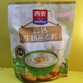西麦高钙牛奶燕麦片315g营养早餐饱腹代餐冲饮休闲零食