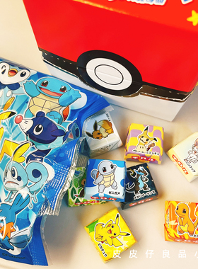 3盒包邮 日本松尾pokemon精灵宝可梦联名什锦巧克力限定周边收藏