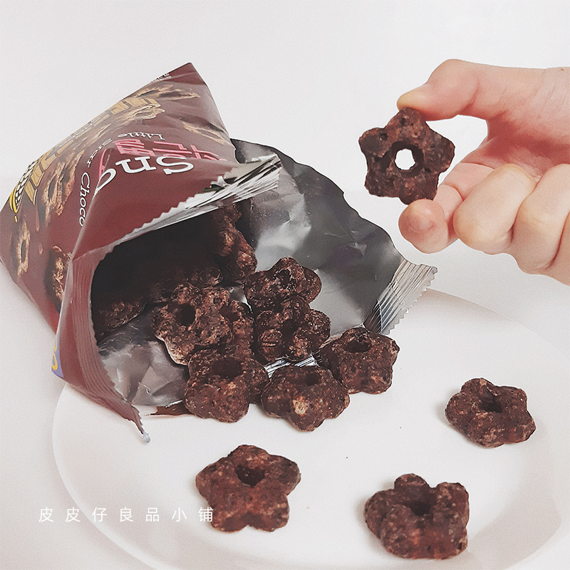 3袋包郵 韓國CU便利店零食HEYROO星星巧克力玉米粟米果甜甜圈90g