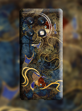 适用于一加ace5至尊版手机壳oneplus11中国风一加ace3好运鱼一加10pro超薄硬壳一加ace2/一加12夜光一加13