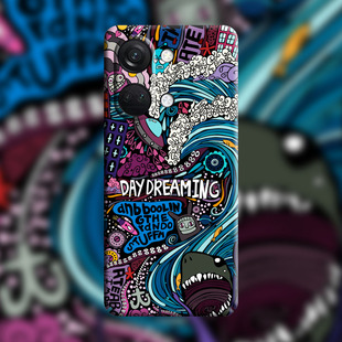 适用于一加ace2v手机壳创意简约中国风oneplusace2v情侣文艺小清新太空宇航员太阳系超薄夜光硬壳1加ACE2V