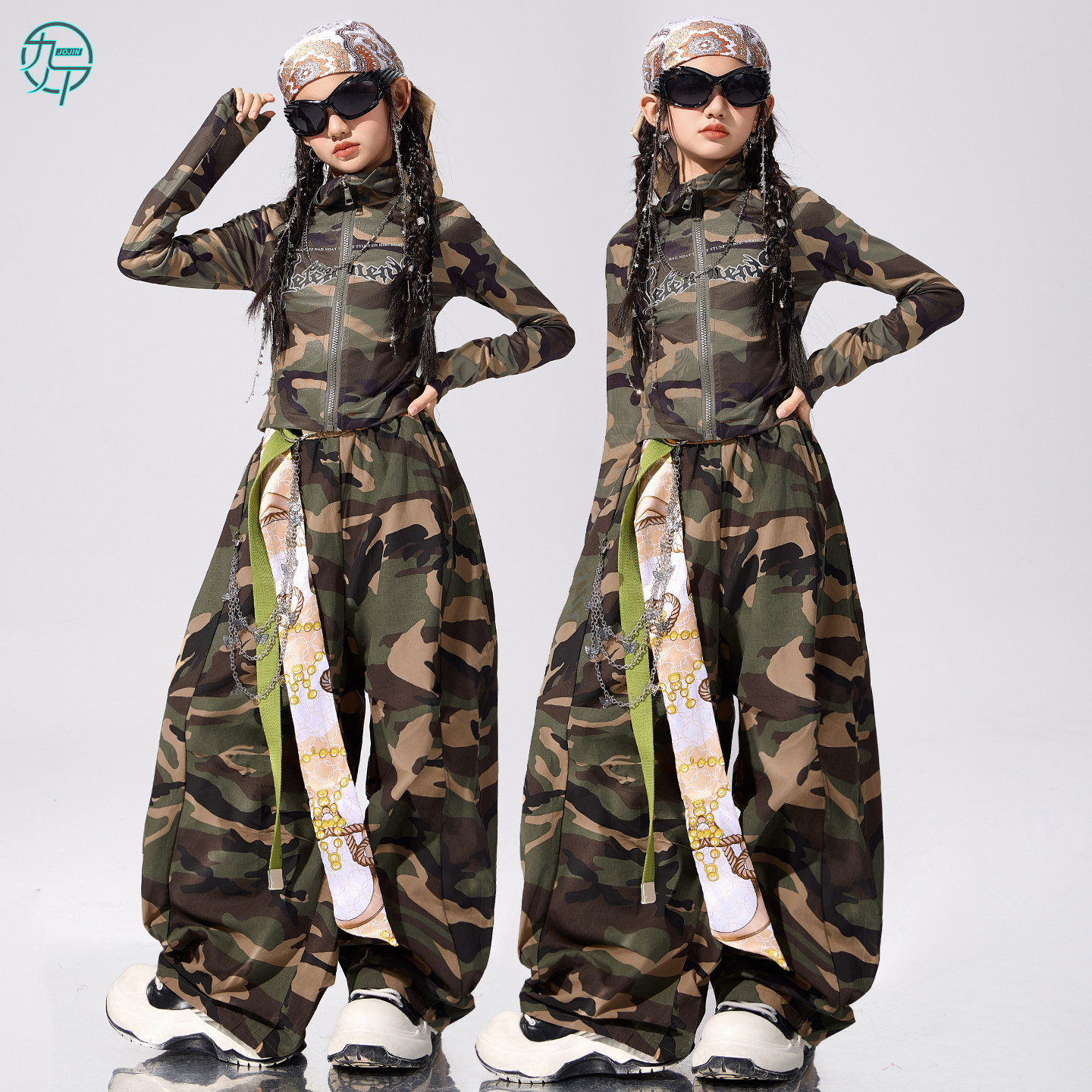 女孩子jazz爵士舞韩舞元旦演出服