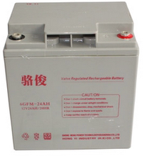 骆俊蓄电池6-GFM-24 12V24AH UPS/EPS直流屏专用电池包邮