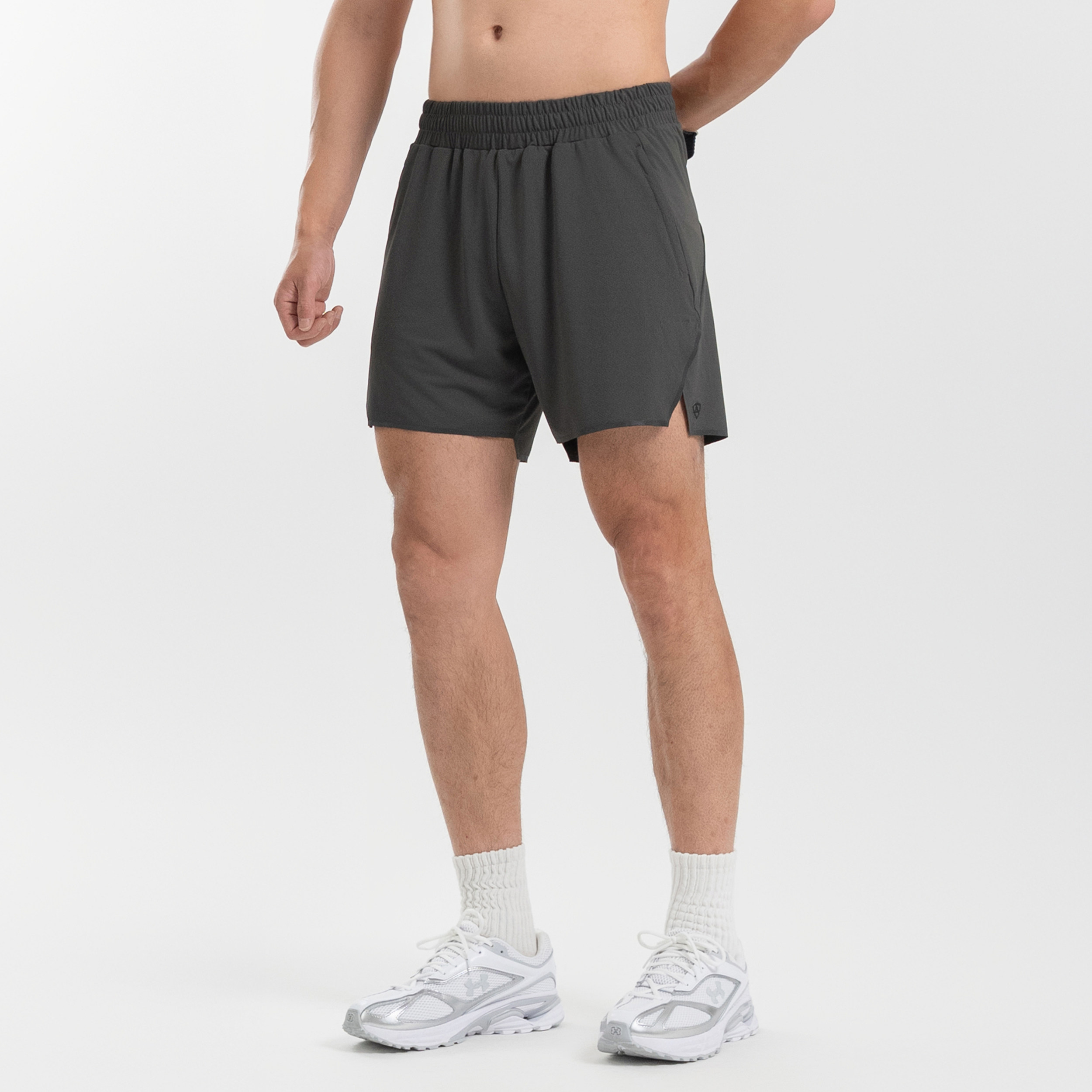 DRIOTOPIA2025夏季新品压胶跑步短裤男弹力速干健身运动裤五分裤,男装,休闲裤,淘宝优惠券,粉丝福利购,淘宝优惠卷