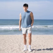 DRIOTOPIA2025夏季 T恤宽松休闲运动弹力速干坎肩 背心无袖 新品 男士