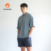 男运动休闲短袖 单面提花POLO衫 宽松透气 新品 DRIOTOPIA2024夏季