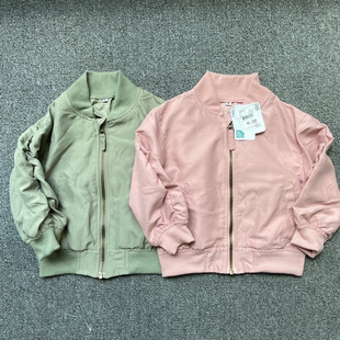 4件7折 日单西松屋elfindoll外贸童装棒球服外套日系童装薄外套