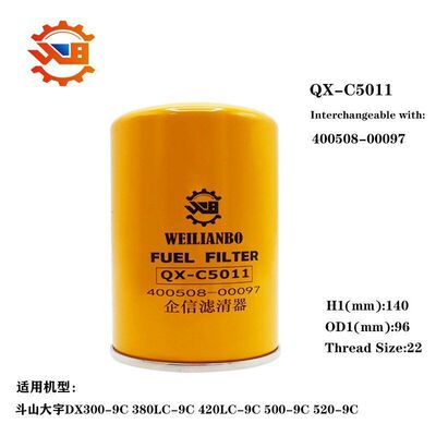QX-C5011柴滤 挖掘机 斗山大宇DX380-9C 420 520-9C 400508-00097