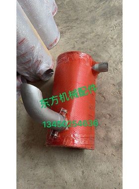挖掘机配件卡特E320D/E323D消声器排气管消音器直喷电喷C6.4