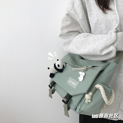 刘公子斜挎包日系原宿