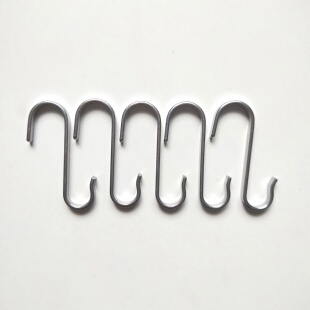 康福斯 S 形挂钩不锈钢厨用挂钩厨房配件5个装宜家国内代购