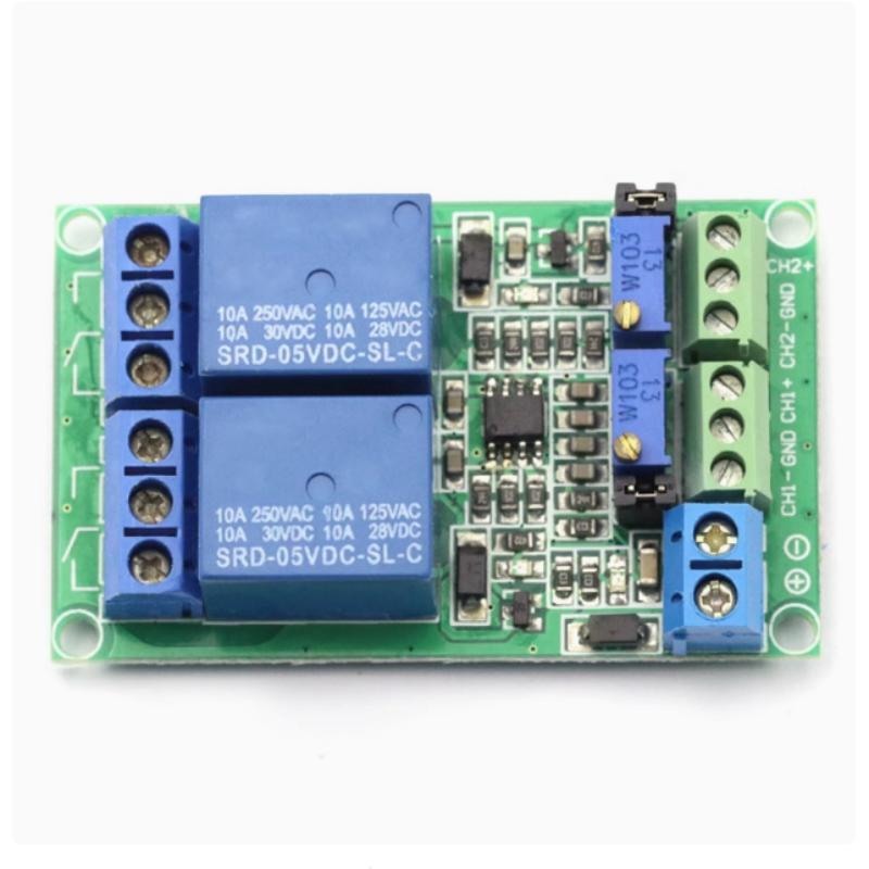 2路电压 比较模块 2路通道电压 比较器 电压比较IC LM393 5V DC5V