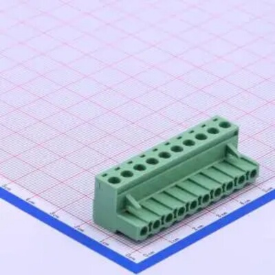 WJ2EDGK-5.08-10P 插拔式5.08mm接线端子 1x10P 排数:1 每排P数10